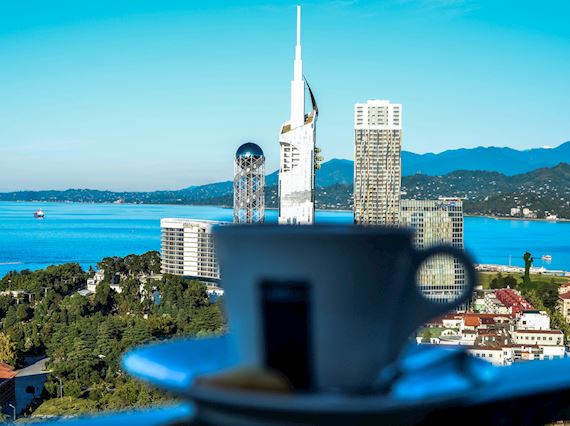 Georgian Coffee with a view